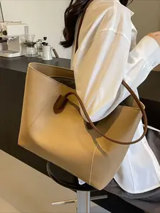 Large capacity tote bag women's 2026 new casual simple underarm bag fashionable versatile commuting shoulder bag Business Multifunctional Bag Stylish Versatile Bag Casual Trendy Bag