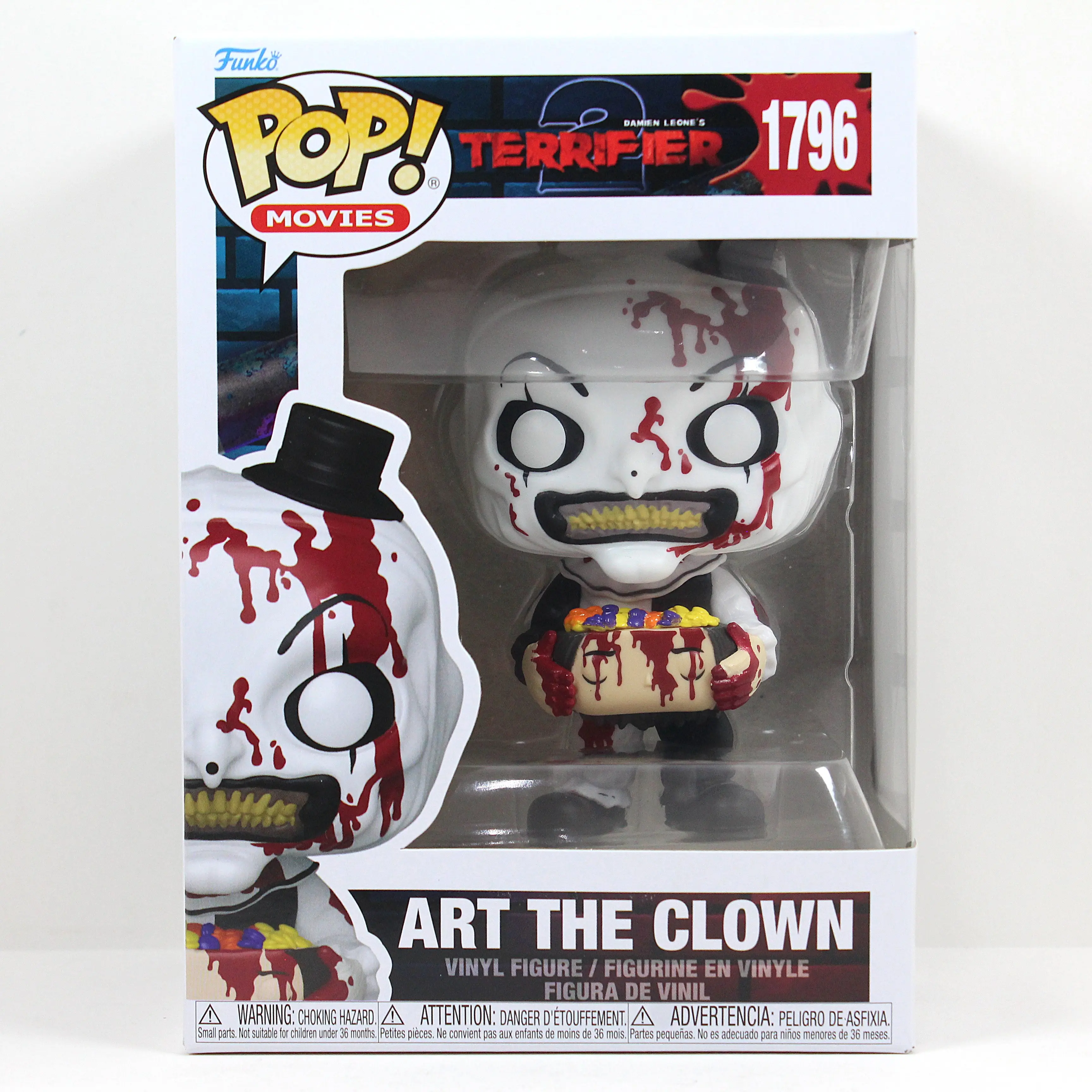 Funko Pop! Terrifier 2: Art the Clown with Head #1796