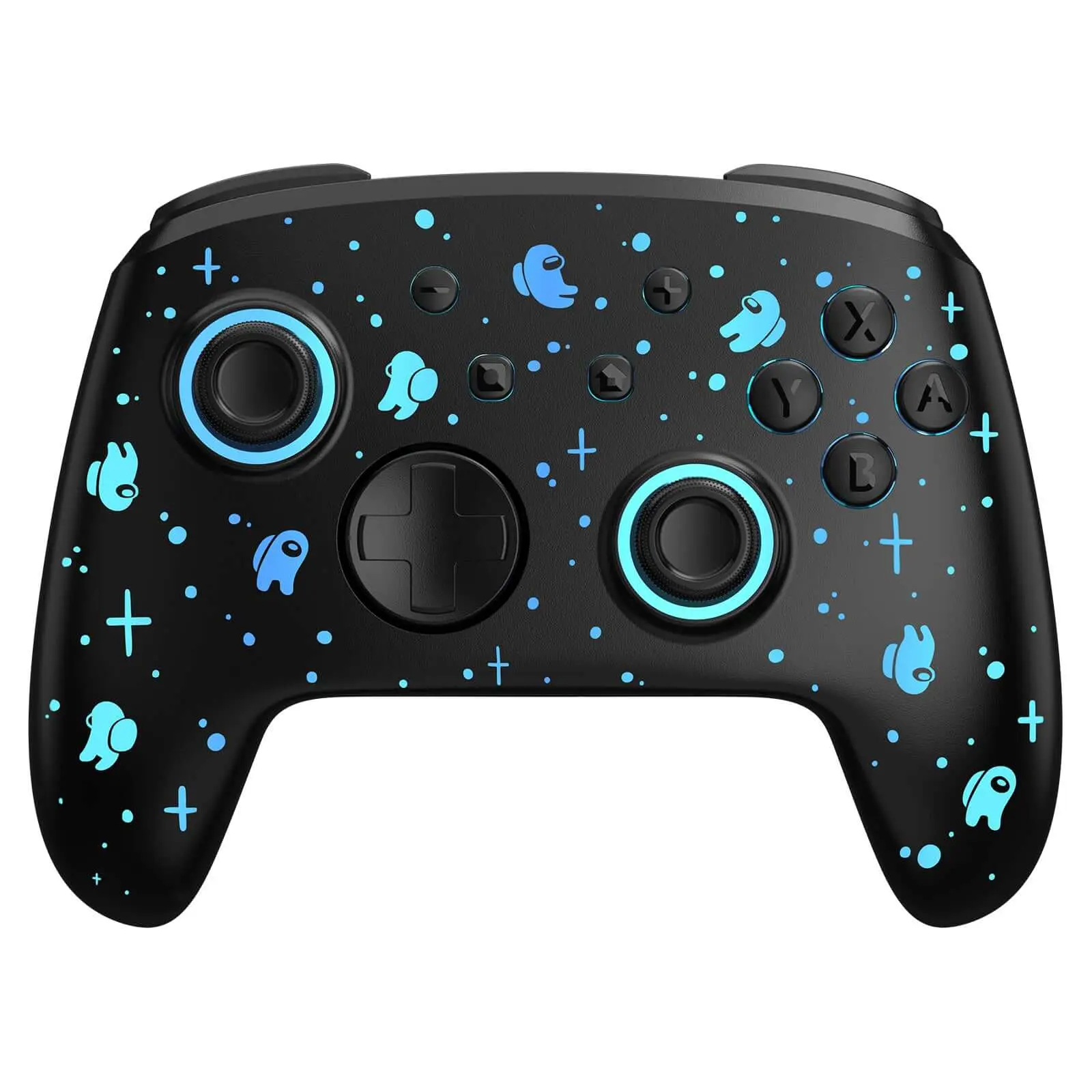FUNLAB Pro Wireless Controller Among Us For Nintendo Switch OLED/LITE Controller Gamepad LED Light, Bluetooth Connection, HD Vibration Galaxy Edition Gaming Kit