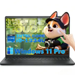 Dell Inspiron 15 Touchscreen Laptop - 15.6" FHD Display, Intel Core i5-1334U, Copilot AI, WiFi6, Windows 11 Pro Laptop for Business & Study, Up to 32GB RAM.,Up to 2TB SSD, CARBON BLACK