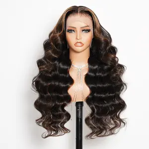 [$149 Only Live] 30inch Megalook 1BP30 Body Wave 5x6 & 13x4 Lace Front Human Hair Wig Natural Hairline Transparent Lace Skin Melted Silky Straight Human Hair Wigs