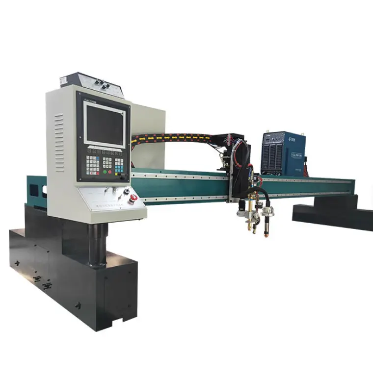 High Accuracy 2560 CNC Gantry Plasma Cutting Machine, 200A 380V 2500*6100mm, with Automatic Torch Height Control & All Necessary Parts for Metal Sheet, Carbon Stainless Steel Plate Cutting, English After-Sales Technicians, 2Gb Ready Program, Sheet Metal C