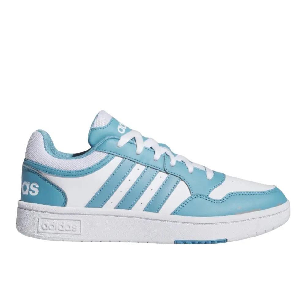 adidas Womens Hoops 3.0 Sneakers Shoes Casual - Blue adidas Womens Hoops 3.0 Sneakers Shoes Casual - Blue
