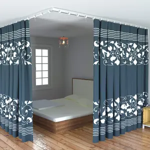 Flexible Curved Ceiling Track for Curtains, Room Divider Curtain Track System (9.8FT) Flexible Curved Ceiling Track for Curtains, Room Divider Curtain Track System (9.8FT)