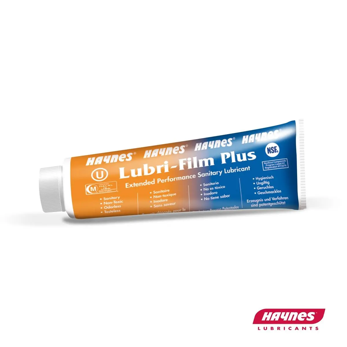 212 MAIN Haynes 80 Lubri Film Plus Tube - 12x4 oz Food-Grade Colorless Heavy-Duty Lube, High-Quality Oil with Low-Friction Properties for Kitchen Fruit & Vegetable Utensils