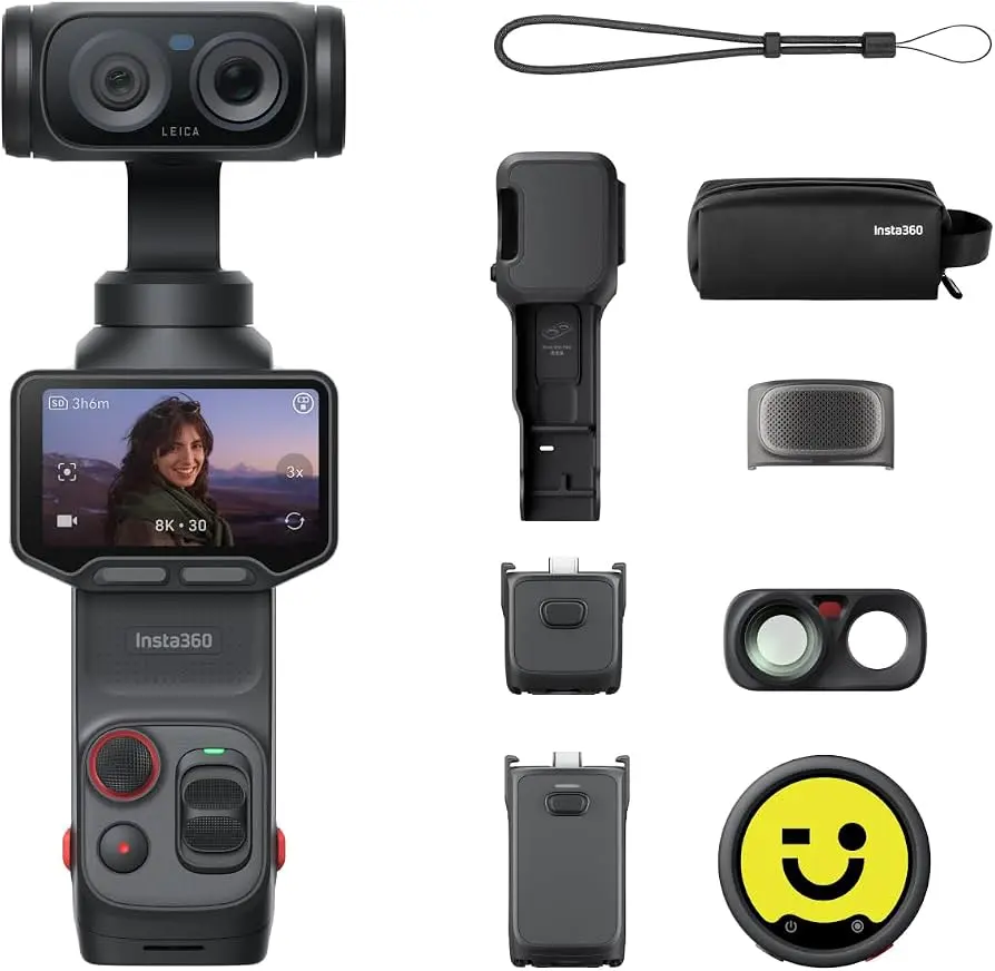 Insta360 Luna Ultra Creator Bundle - 8K Action Camera with Dual Leica Lenses