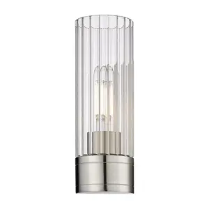 Downtown Urban Glass Fluted Pillar Shade