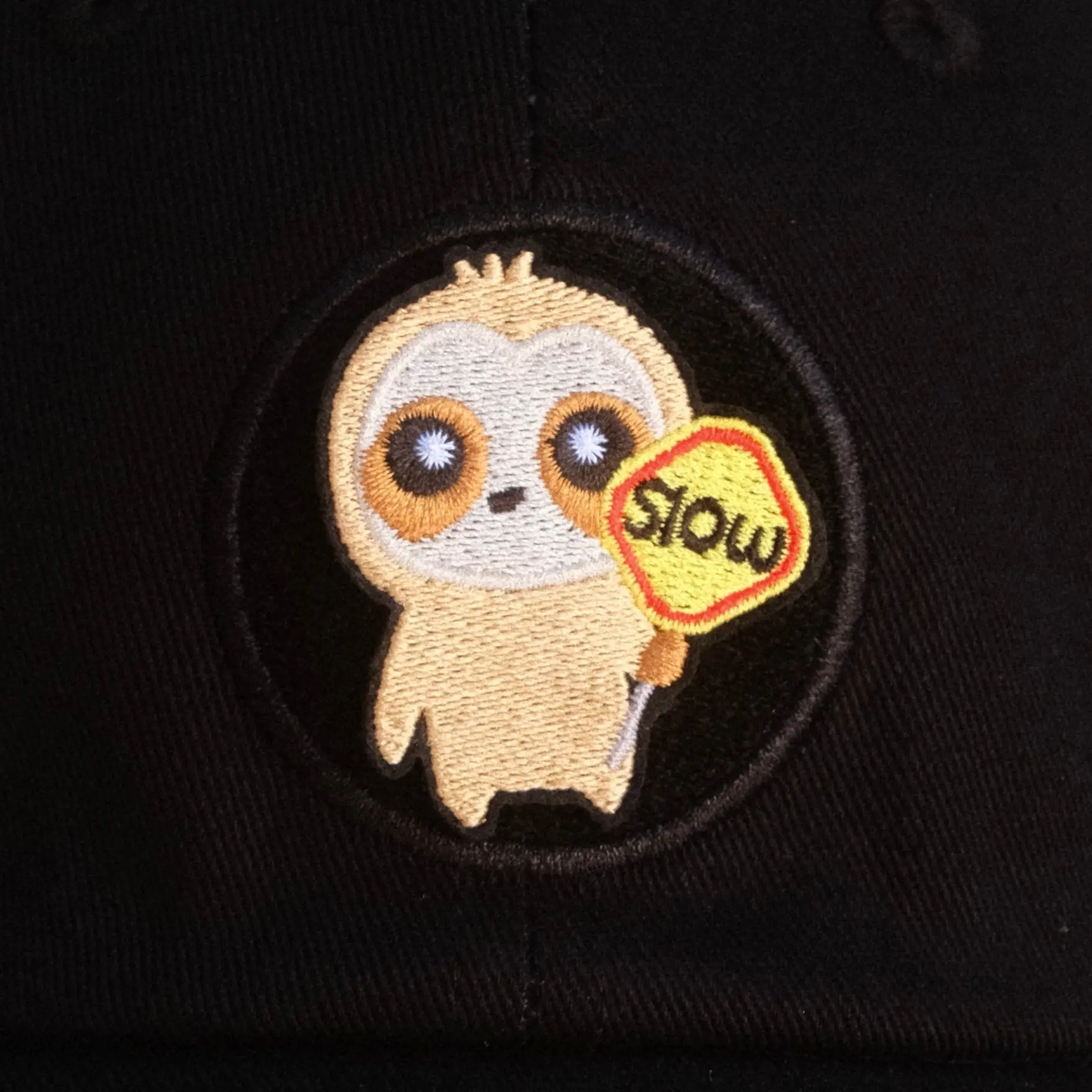 Slow Sloth Hook and Loop Patch Slow Sloth Hook and Loop Patch