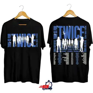 [SALE UP TO 30%] Twice This Is For World Tour in US 2026 Shirt, This Is For Twice T-shirt All Sizes Double-sided printing