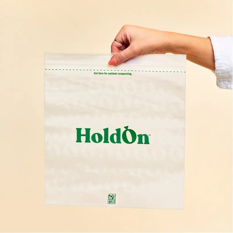 HoldOn Compostable Zipseal Gallon Bags HoldOn Compostable Zipseal Gallon Bags