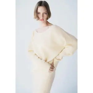 H&M Alpaca-blend one-shoulder jumper