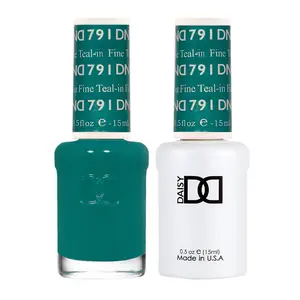 DND - Gel & Lacquer - #791 Teal-in Fine