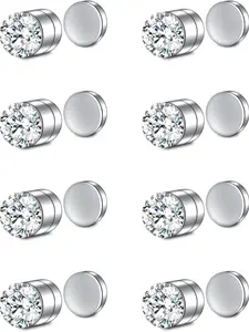 Fake Nose Ring, Spiral Nose Ring, Fake Piercing Jewelry, Stainless Steel Body Jewelry for Women & Men