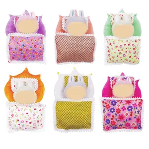 17cm Labubus Keychain Set, Soft Keychain for Bags, Includes Pillow Cushion Bedding Three-Piece Set, Durable Silicone Material, Perfect Gift for Fans