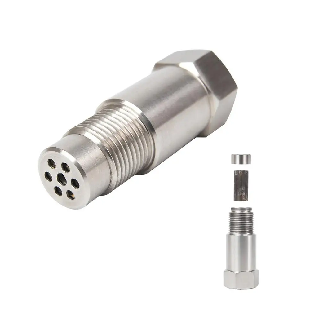Car 02 Sensor Connector, Stainless Steel Interval Extension Connector Adapter, Automotive Engine & Transmission Repair Tool, M18*1.5