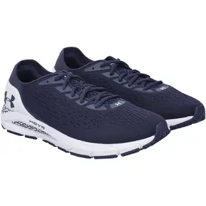 Navy Midshipmen Team-Issued Navy Sonic Under Armour Shoes from the Football Program - Size 15
