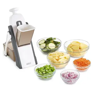 Mandoline Safe Slicer for Vegetables, Meal Prep & More with 30+ Presets & Thickness Adjuster Kitchen Utensils