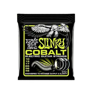 Super Flexible Electric Guitar Strings, Hexagonal High Carbon Steel Core, Cobalt Alloy Coating, 2721 Specification, Suitable for Beginners & Experts