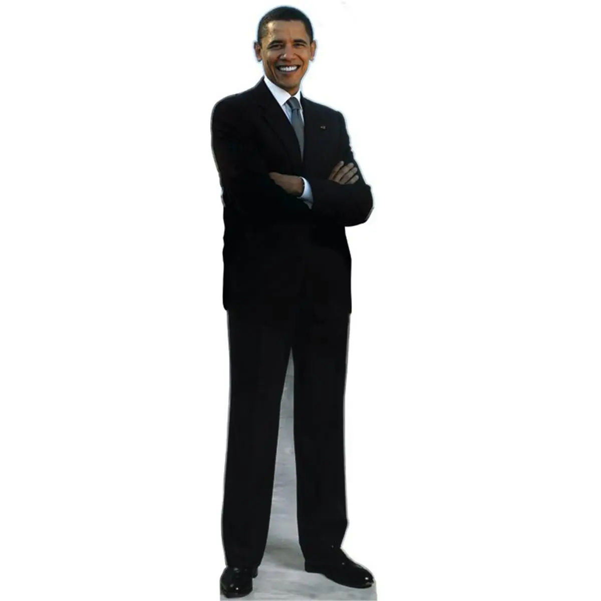 Advanced Graphics 739 Heavy-Duty Over 6' Standing Senator Barack Obama Jr. Cardboard Cutout, Wall-Mounted Home Decor Decoration, Easy-Install Home Supply for Party Watch Parties