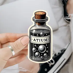 MISTBORN fan gift 3 inches Sticker, Waterproof Sticker for Laptop Water Bottle Book