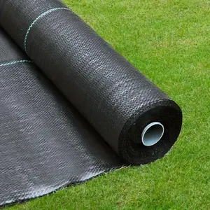 Black Garden Ground Cover, Weed Control Ground Cover, Garden Ground Cover for Flower & Vegetable, Garden Supplies for Home Garden, Garden Pack, Garden Plant Supplies