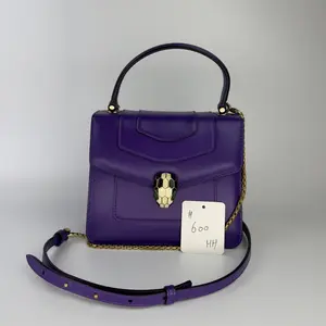 Pre-owned Bvlgari 600 Serpenti Forever Mini Top Handle Flap Bag