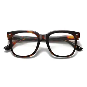 kimorn Oversized Blue Light Glasses for Women Men,Square Frame Anti Eyestrain & UV Protection Computer Eyewear