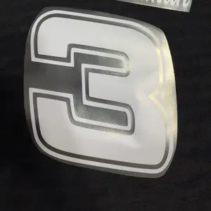 Dale Earnhardt 3 Decal/Sticker High-Quality Racing Number Sticker for Cars Trucks Laptops Cups etc