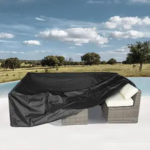 Outdoor Patio Furniture Cover Set, Waterproof UV Resistant Snowproof, Large Detachable Sofa Table Chair Universal Protector