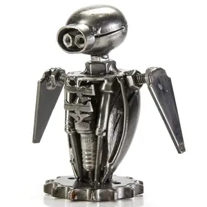 Eve Inspired Recycled Metal Sculpture