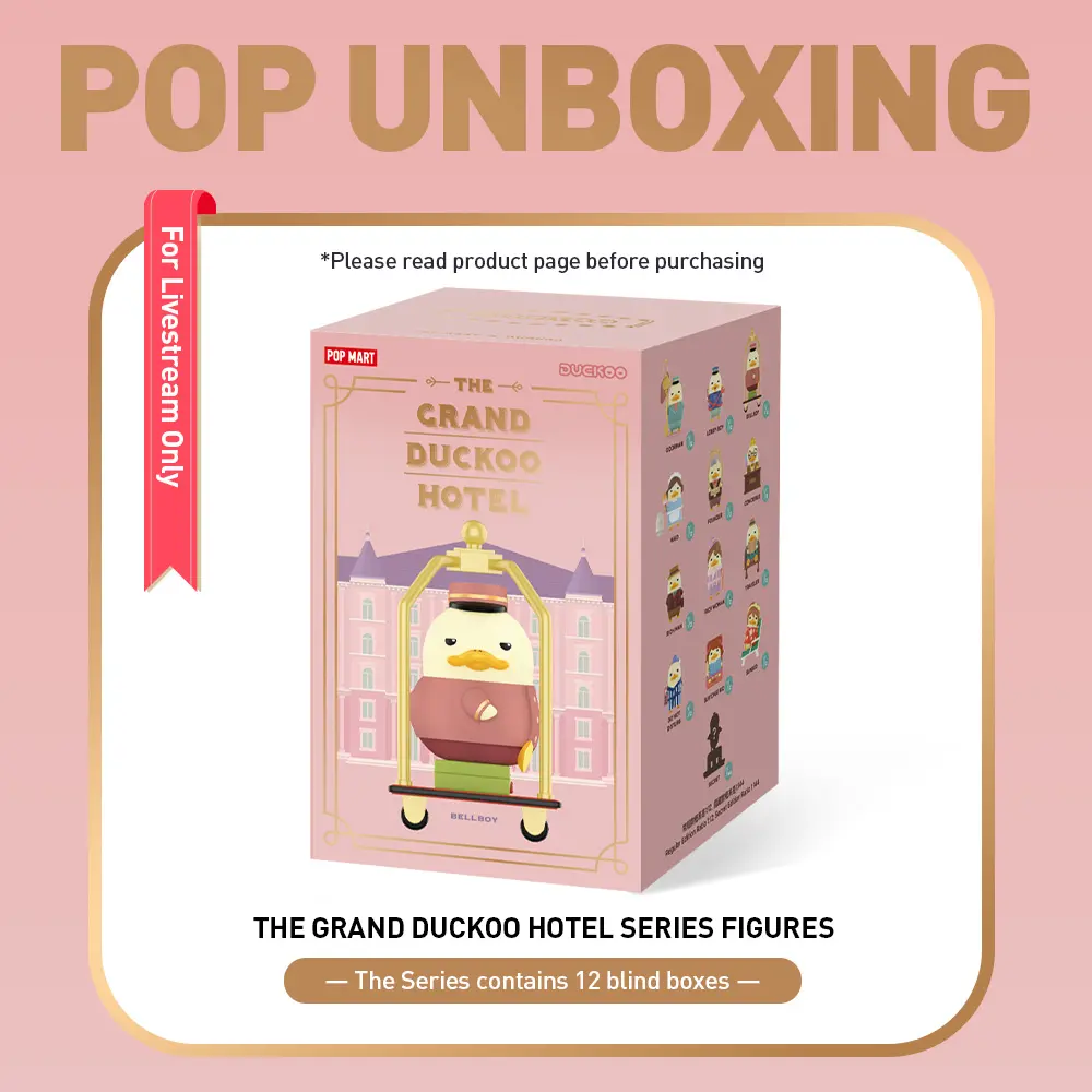 unboxing - THE GRAND DUCKOO HOTEL Series Figures
