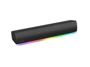 Creative Labs 51MF8465AA000 Sound Blaster GS3 Compact Gaming Soundbar, Black