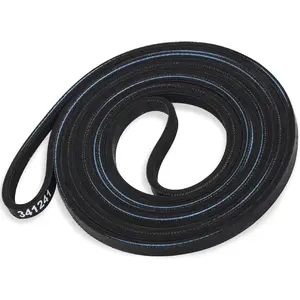 341241 Dryer Drum Belt - Compatible with Whirlpool Kenmore Roper Amana Dryers - Replaces 8066065 AP2946843 W10127457 PS346995 14210003 31531589 31001026 3394651 529597 WED4815EW1 NED4655EW1