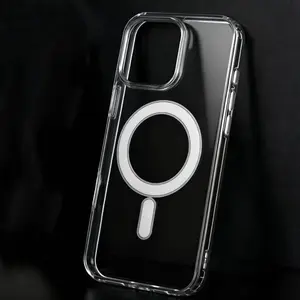 Luxury PC Transparent Protective Cellphone Case Cover Casing For iPhone 13mini 12mini 16 15 14 13 12 11 Pro Max 7 8 SE2 SE3 7 8 Plus XR X XS Max Case Protector Shockproof Tpu Cover