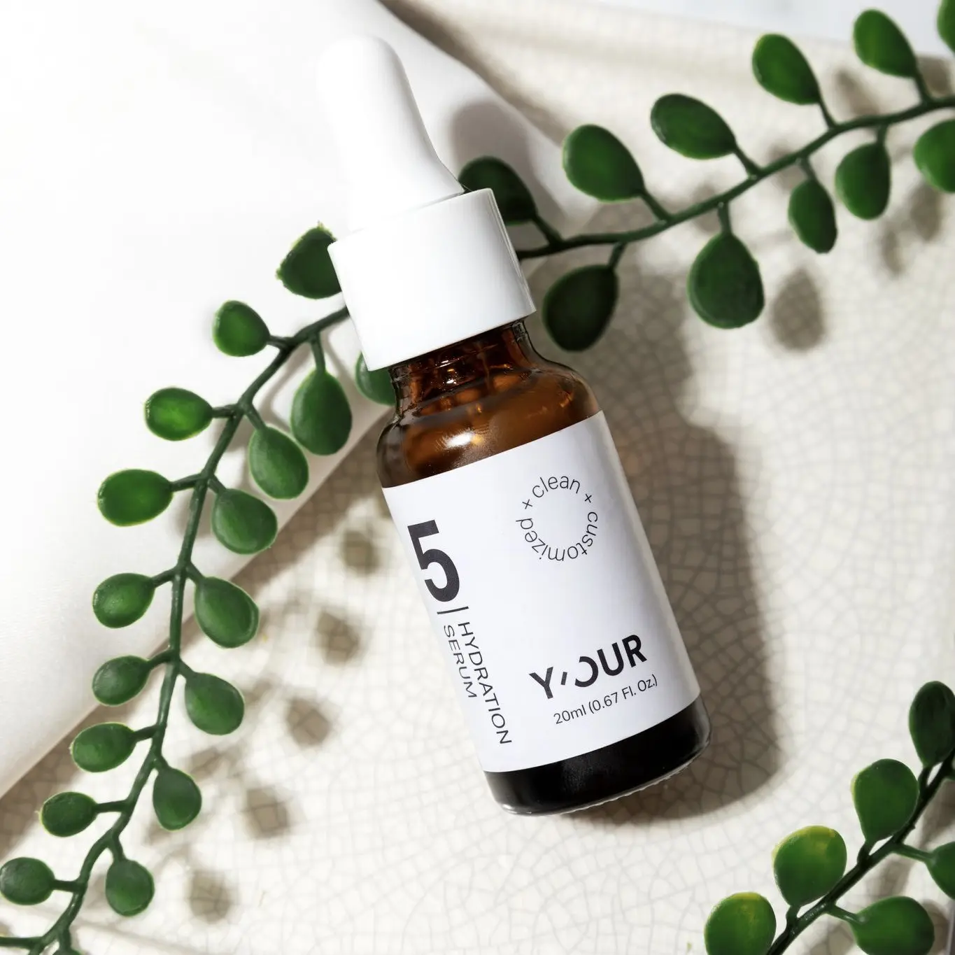 Pure Squalane Oasis Drop - Intensive Hydration Serum by Y'OUR, Refresh & Rejuvenate, 15ml (0.5 fl. oz.) - Hydrates, Moistures and Repairs Skin, Valentine's Gift for Women Moisturizing Moisturizer