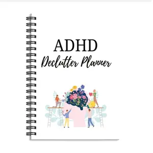 Adhd Organization Planner for Home and Office, 8.3*5.5 Inches, Includes Checklists, Daily Habits, Health Checklists, 1 Piece