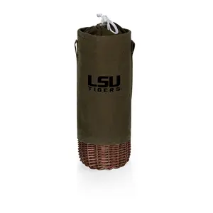 Picnic Time NCAA Malbec Insulated Wine Bottle Basket Picnic Time NCAA Malbec Insulated Wine Bottle Basket