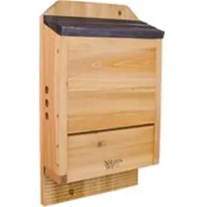Natures Way Bird Products  Cedar Series 3 Chamber Bat House Cedar