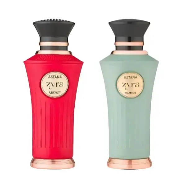 (2pc Bundle Pack) Zyra Addict + Zyra Mosiqe by Attar de Astana EDP Spray, 3.4oz