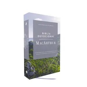 NBLA, Biblia devocional MacArthur, Tapa dura, Comfort Print by NBLA-Nueva Biblia de Las Américas||Vida||John F. MacArthur [Hardback Book]