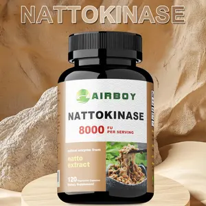 Nattokinase 8000FU - Blood Flow, Heart & Cardiovascular Health, High Quality