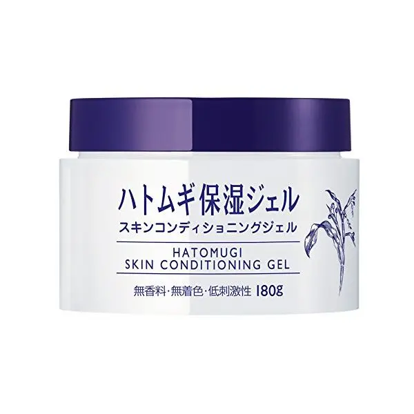 Hatomugi Skin Conditioning Liquid Gel Moisturizer - 180ml Japanese Coix Extract, Oil-Free Lightweight Daily Hydration, Cooling Softening, Layering Under SPF/Makeup, Suits Oily-Combination & All Skin Types, Moisturizing, Daily Care, Layering Under Makeup