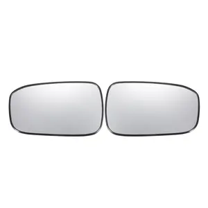 1 Pair Car Rearview Left Right Side Mirror Glass Replacement W/ Backing Plate Non-heated White Glass for Honda Accord 2003-2007