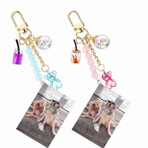 Custom cute charm keychain