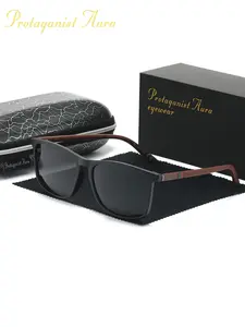 Men's Protagonist Aura Square Sunglasses Uv400 Protection, Sleek PC Frame, Stylish & Lightweight for Outdoor, Travel, Daily Use