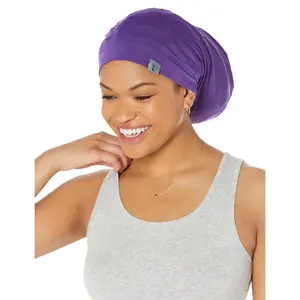 Dreadlocks locs hair cap bonnet for men and women - Purple