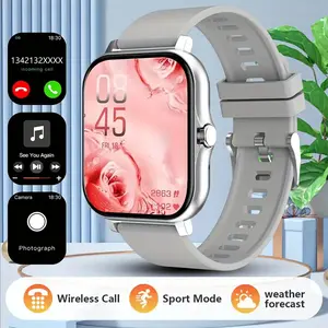 Multifunctional Touchscreen Wearable Smartwatch - Silicone Wristwatch with Smartphone Call/Text, Music Control, Fitness Tracker Watch, Ideal for Workouts & Daily Use, Budget-Friendly Alternative to Overpriced Premium Watches tiktokshopspringglowup,summerv