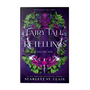 FairyTale Retellings Vol. 1 by Scarlett St. Clair | Deluxe Romantasy Edition with Purple Metallic Edges & Art