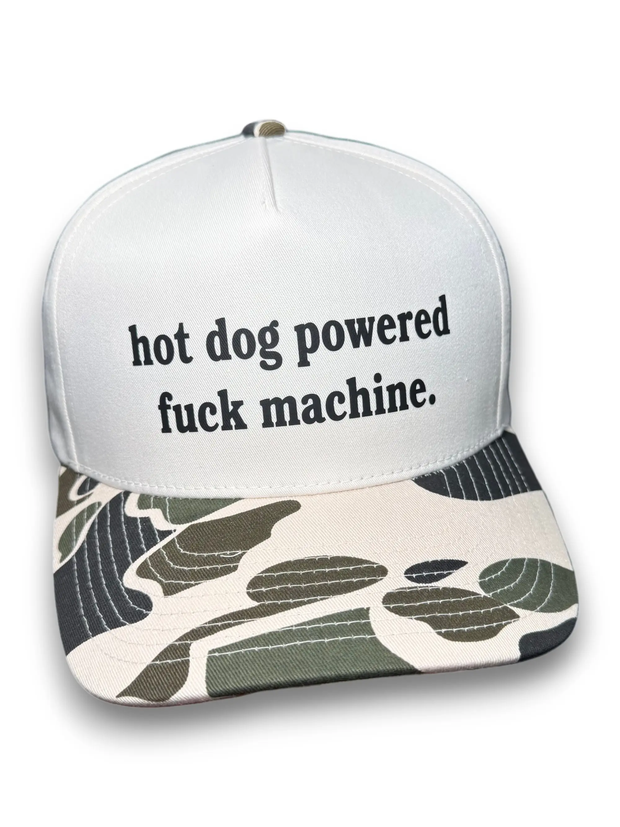 Hot Dog Powered F*ck Machine Snapback Hat by Luckless Outfitters