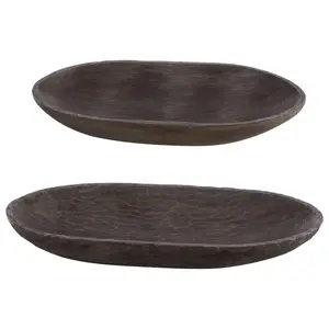 Safavieh Trellen Set Of 2 Wood Decorative Bowl